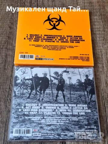 Компакт Дискове - Рок Метъл: Biohazard - Uncivilization - CD - Slipcover, снимка 2 - CD дискове - 53263041