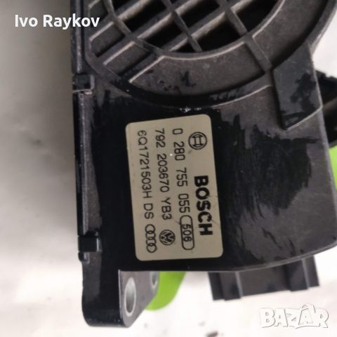 Педал газ Skoda Fabia 1.9 SDI 64 конски сили 6Q1721503H , BOSCH: 0280755055., снимка 3 - Части - 45794391