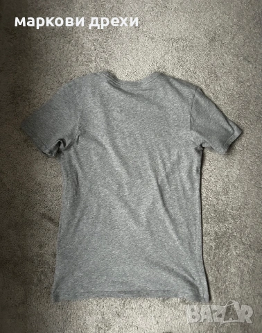Nike Men's Sportswear Air Logo T-Shirt Dark Grey Heather/Blue S, снимка 7 - Тениски - 53062232