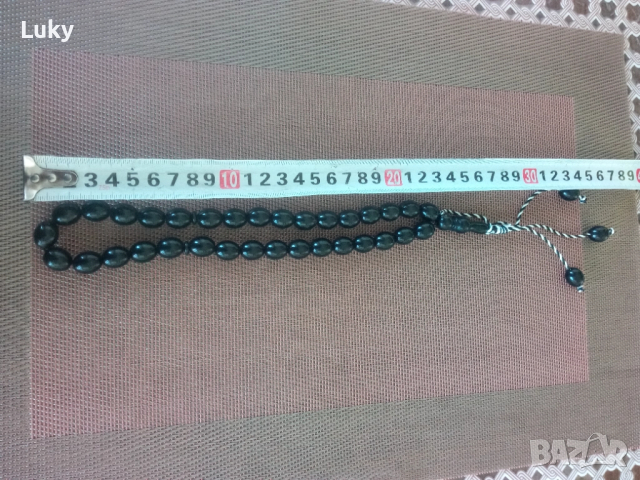 Класическа броеница., снимка 3 - Антикварни и старинни предмети - 51648054