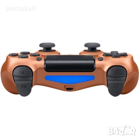 +Гаранция! Безжичен Playstation 4 джойстик геймпад контролер, цвят Бронз (PS4), снимка 4 - Аксесоари - 50453496