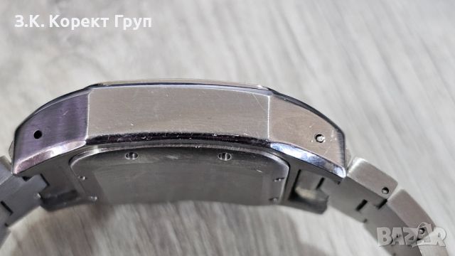 Часовник CARTIER SANTOS 100 от неръждаема стомана, снимка 14 - Мъжки - 46291171