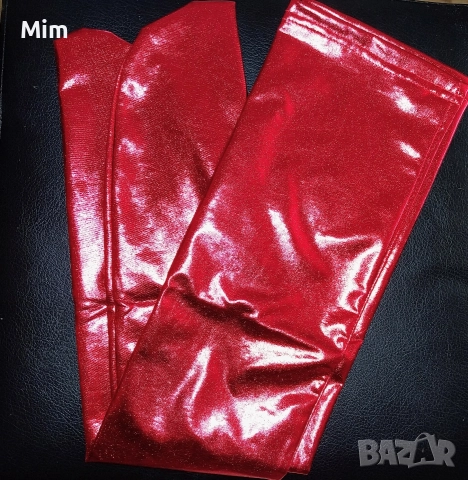 Дамски чорапи от еластична еко кожа/лак /, снимка 3 - Бельо - 52814198