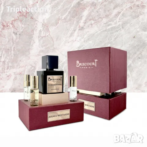 Brecourt Avenue Montaigne EDP 100мл + edp/2x7ml + edp/2x5ml, снимка 1 - Унисекс парфюми - 48316486