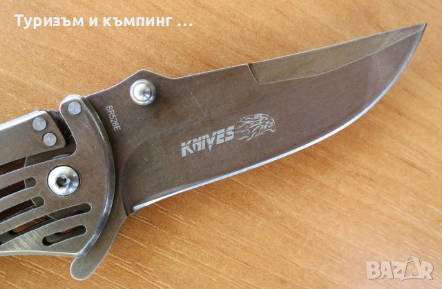 Сгъваем нож KNIVES SR526E, снимка 9 - Ножове - 18125826
