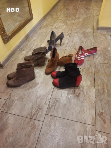 Намалени на 9 евро Лот обувки+подаръци 