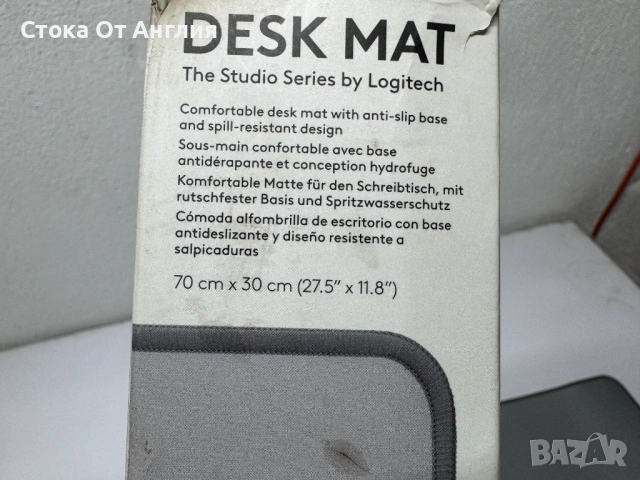 Подложка - Logitech Desk Mat  700 x 300 , снимка 5 - Друга електроника - 53824807