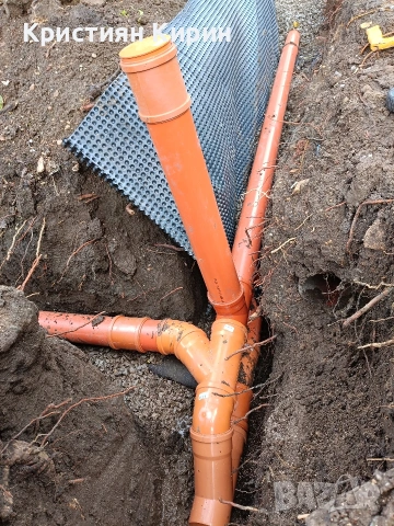 Услуги мини багер 2,5т .Тристранен самосвал 3,5т , снимка 5 - Индустриална техника - 47221291