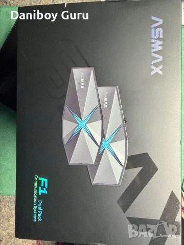 ASMAX F1 за мотор Bluetooth слушалки с интелигентно гласово управление, интерком 2бр, снимка 7 - Друга електроника - 53231542