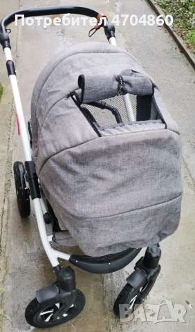 Детска количка с 2 коша за всички сезони, снимка 5 - Детски колички - 53053412