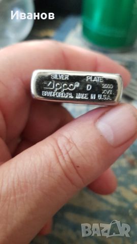 ZIPPO silverplate посребрени запалка, снимка 2 - Антикварни и старинни предмети - 46611617