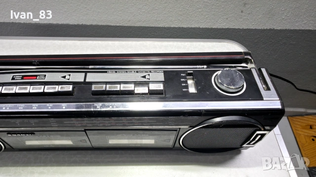 Радиокасетофон Sanyo m w700k, снимка 2 - Радиокасетофони, транзистори - 53948822