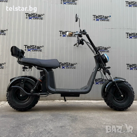Електрически скутер OFFROAD 4X4 BIG City Harley X20 Pro 60V 21Ah 3000W (2x1500W), снимка 12 - Мотоциклети и мототехника - 52429401