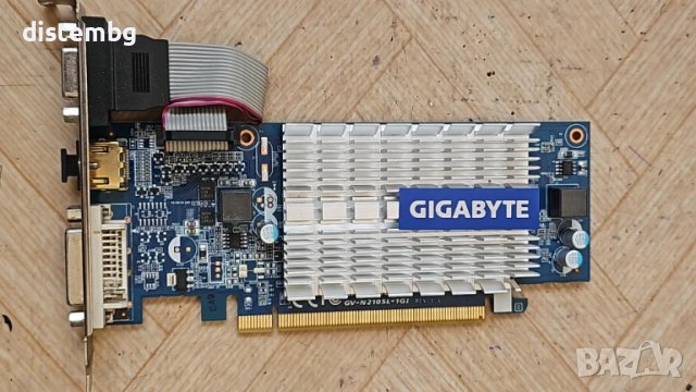 Видеокарта  GIGABYTE  GV-N210SL-1GI   1GB