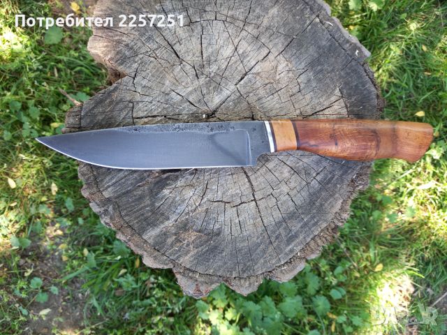Продавам нож изработен от лагерна черупка , снимка 2 - Ножове - 45265431