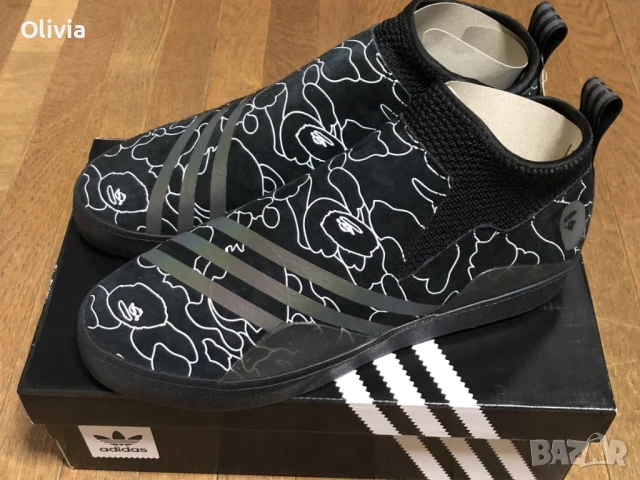 adidas x  bape 3ST.002 ORIGINAL , снимка 2 - Кецове - 51349152