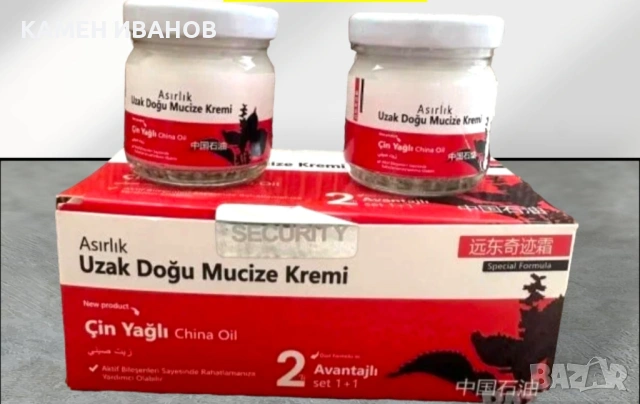 КРЕМ ЧУДО за ставни болки 