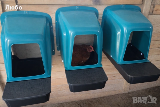 Полог с наклон и чекмедже за кокошки , снимка 4 - За птици - 53564696