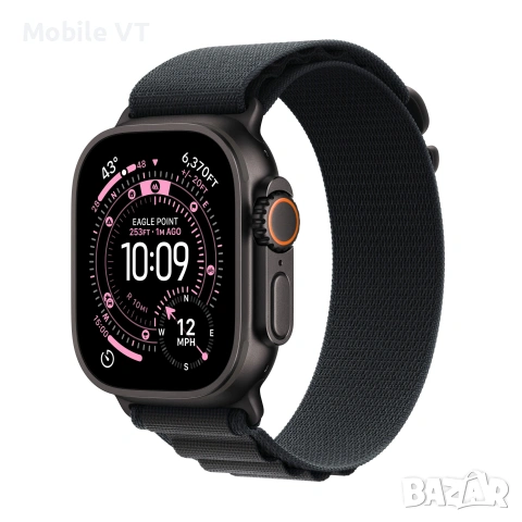 НОВ! Apple Watch Ultra 3 49mm  Black Ocean / Alpine Loop 2г.ГАРАНЦИЯ!, снимка 5 - Apple iPhone - 53663674