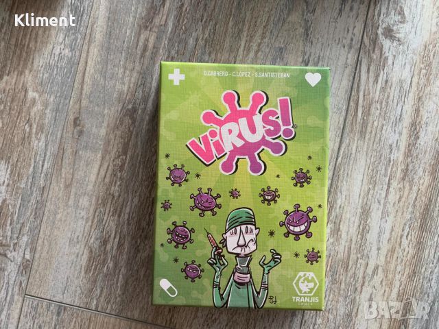 Virus бордова игра на английски - Virus board game, снимка 1