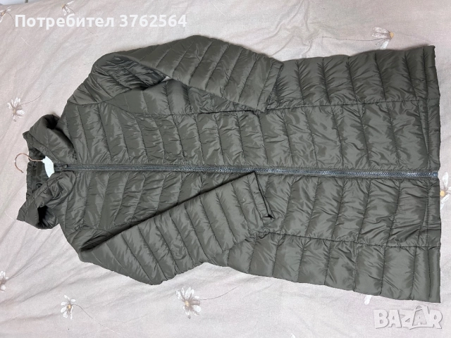 Дамско маслено зелено яке, снимка 1