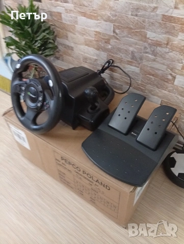Волан с педали, снимка 3 - Джойстици и геймпадове - 53795481