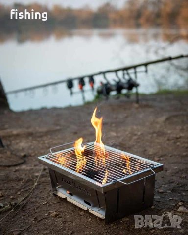 FOX Cookware Foldable BBQ - Барбекю, снимка 2 - Екипировка - 50854219