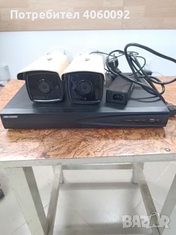 HIKVISION комплект NVR с 2 броя IP камери 