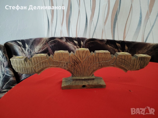 свещник , снимка 2 - Декорация за дома - 53285249