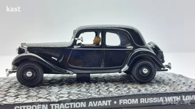 KAST-Models Умален модел на Citroen Traction avant "James Bond" Special-E 1/43, снимка 2 - Колекции - 47398968