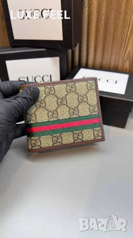 Дамски Портмонета - Естествена Кожа ⚜️ Gucci , снимка 4 - Портфейли, портмонета - 52955577