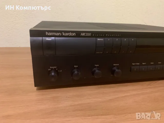 Продавам стерео ресийвър Harman Kardon HK3300, снимка 2 - Ресийвъри, усилватели, смесителни пултове - 48072273