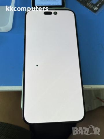 LCD Дисплей за iPhone 14 Pro Max 6.7 + Тъч скрийн / Черен / ДЕФЕКТ 1 Баркод : 483597, снимка 1 - Резервни части за телефони - 46622412