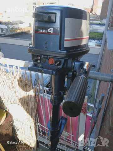 Продавам извънб. д-л Yamaha 4HP, 2т,  къс ботуш обслужен внос от Холандия, снимка 2 - Воден транспорт - 53429995