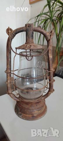 Стар немски газен фенер FEUERHAND, снимка 2 - Антикварни и старинни предмети - 45233896