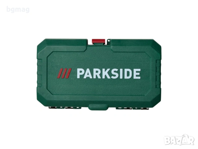 PARKSIDE комплект тресчотка с въртяща глава и вложки 1/4''-46 части, снимка 6 - Гедорета - 53181059