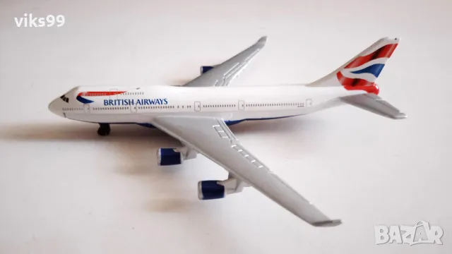 Boeing 747 RealToy British Airways Airplane, снимка 2 - Колекции - 48406201