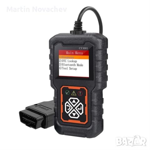 Уред за автомобилна диагностика CY3001 OBD II BLUETOOTH V2.1 , снимка 1 - Друга електроника - 46368737