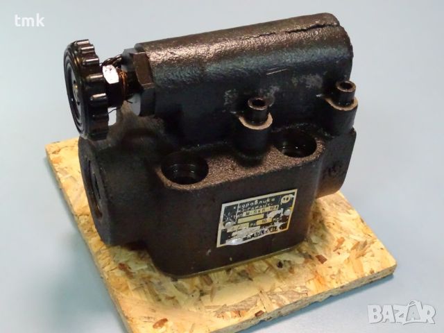 Хидравличен клапан "Хидравлика" М-ПКП-10 А 100bar, снимка 1 - Резервни части за машини - 45727298