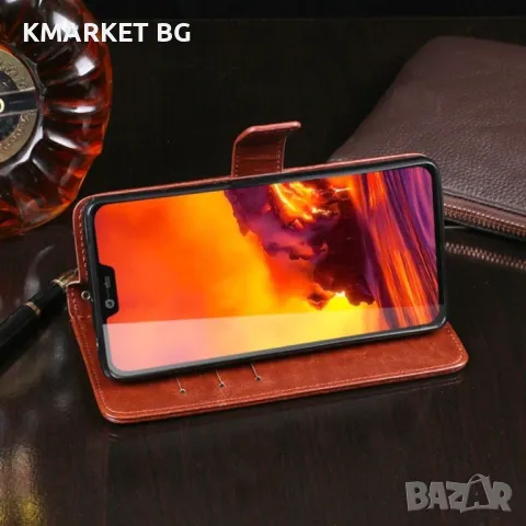 Blackview BV9700 Pro Magnetic Кожен Калъф и Стилус, снимка 3 - Калъфи, кейсове - 48169764