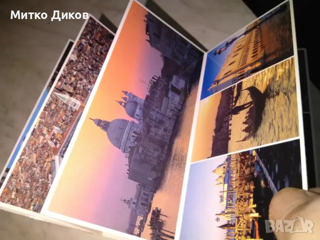 Венеция пътеводител и 24 картички в албум отлични, снимка 7 - Колекции - 49910946