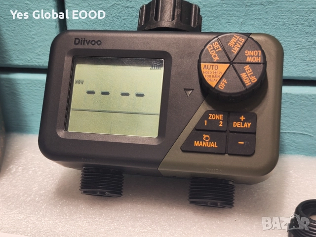 Diivoo напоителен компютър с 2 изхода, програмируем, IPX5, снимка 2 - Друга електроника - 51592198