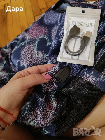 Ученическа раница Seven, без забележки!, снимка 6 - Раници - 51405979