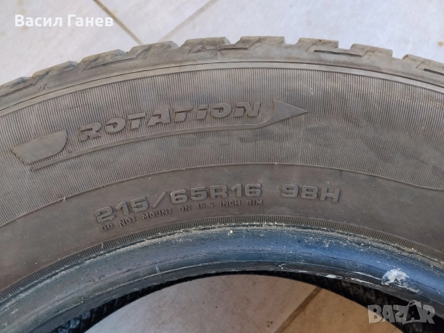 Гуми 215х65х16, снимка 2 - Гуми и джанти - 52777057