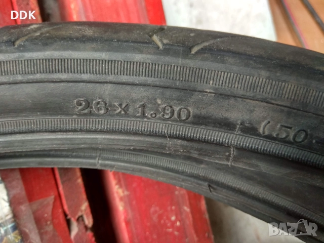 Гуми Вии Рубер за градско колело 26/1,90,с борд, снимка 8 - Части за велосипеди - 51729591