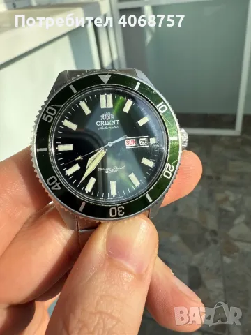 Orient Mako III KANO Green, снимка 6 - Мъжки - 49530849