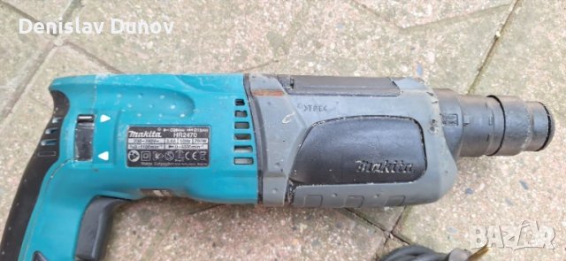 Оригинален перфоратор Макита Makita HR2470 в много добро състояние, снимка 9 - Бормашини - 51200560