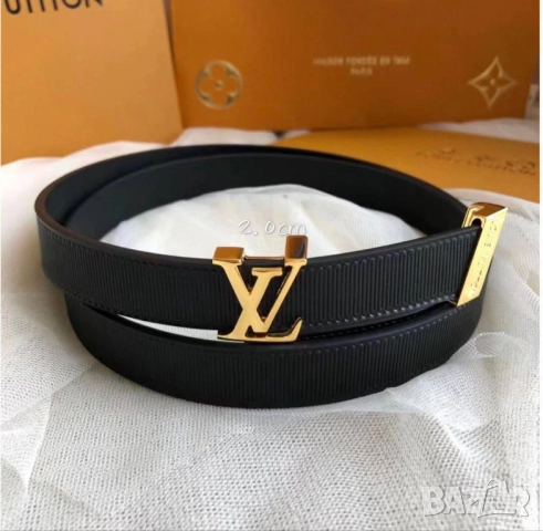 колани от естествена кожа в кутия louis vuitton , снимка 8 - Колани - 51735309