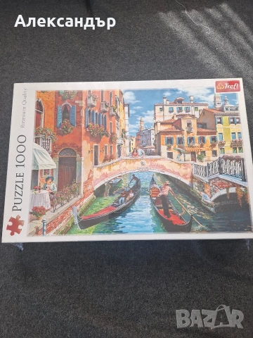 Чисто нов Пъзел Trefl - Венеция (1000 части), Запечатан