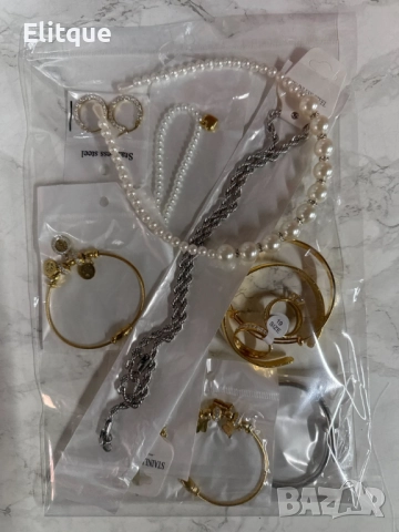 Мистериозна торбичка с бижута с 10бр висококачествени бижута, снимка 6 - Бижутерийни комплекти - 52684571